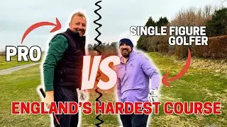Pro vs Single-Figure Golfer on England&rsquo;s Hardest Golf Course &ndash; Who Wins?