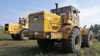 Kirovec K700 a DT 75 - Skupická Traktoriáda 2022