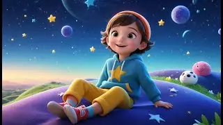 Twinkle Twinkle &ndash; Stargazing with Baby! | Lullaby Song for Kids | Calm and Sleepy Time