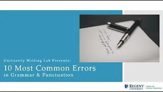 The 10 Most Common Comma Errors