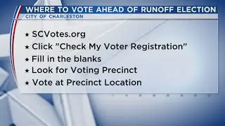 Where to vote in Tuesday's runoff election