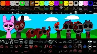 Incredibox Sprunki PINKI And Sprunki OREN mix all in one