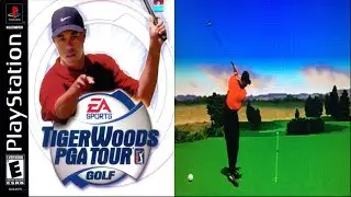Tiger Woods PGA Tour Golf - Event 1, PlayStation 1 Gameplay, 2021