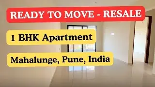 Affordable & Spacious Ready to Move 1 BHK Flat Mahalunge, Pune, India I +91 7420923928 #investinpune