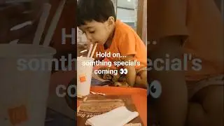 Zunaira&rsquo;s Smile at McDonald&rsquo;s 😍🍟 | Cutest Baby Girl #cutebaby  #shortsfeed