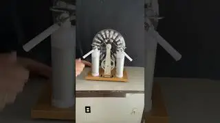 Wimhurst machine #physicsdemo #physics #electricity