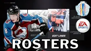 NHL 21 WORLD CUP OF HOCKEY SIMULATION ROSTERS BREAKDOWN