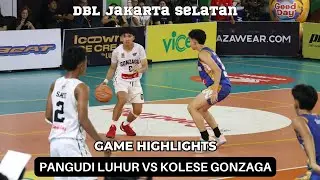 RIVALITAS KEREN Antara Pangudi Luhur & Gonzaga I Game Intense, Minim Poin Tapi Banyak Highlights