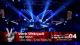 Meri Mheryan - You're Not From Here by Lara Fabian -- The Voice of Armenia - Semi Final - Season 3