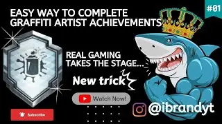 EASY WAY TO COMPLETE GRAFFITI ARTIST ACHIEVEMENTS || PUBG GAMEPLAY || SHARK BRAND&rsquo;YT