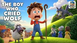 The Boy Who Cried Wolf | Never Tell a Lie | Moral Story for Kids