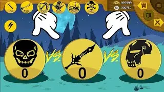 MOD ATTACK BOSSES POWER SWORDWRATH VS ZOMBIES NIGHT | STICK WAR LEGACY