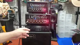 Demeter BASS800,BASS400 and GR BASS GROOVE 1200 DEMO