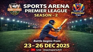 Day-2 || SPORTS ARENA PREMIER LEAGUE|| Season - 2 ||