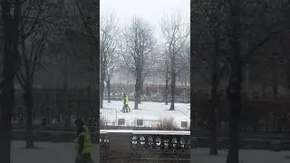 Snowfall in London | Winter 2026 #london #snowfall #newyear #you #viralreels #londoneye #uk #foryou