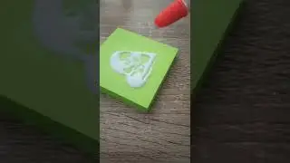 Most trending and satisfyinh how to make heart glue #satisfying #sounds #trending / Rhey Roda