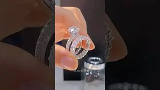 Elegant Sparkling Diamond Promise Ring💍 #shortsfeed #promisering #jewellery