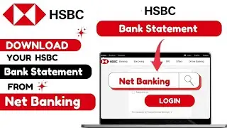 How to download HSBC bank statement from net banking | HSBC net banking | New update 2025