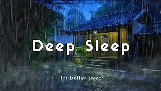 Relaxing Rain Sounds for Deep Sleep, Stress Relief & Meditation | Cozy Village Rain at Night