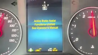 How To Fix Active Distance Assist Inoperative Mercedes Sprinter Cruise Control