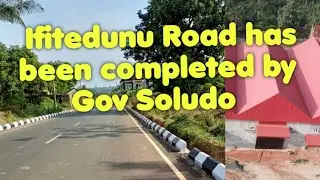 New Constructed  Ifitedunu road by Gov Soludo
