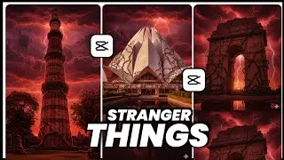 Trending Stranger Things Reels Editing | Instagram Viral Stranger Things Reels Tutorial | Capcut