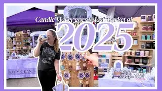 my last pop up market of 2025 💫 small business market vlog
