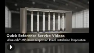 Ultra-sorb MP Steam Dispersion Panel Installation Preparation