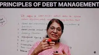 MANAGEMENT OF PUBLIC DEBT  | PUBLIC FINANCE | EKM |