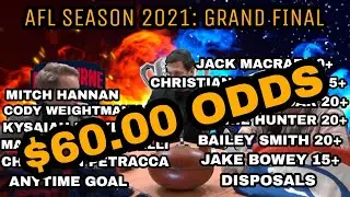 AFL Grand Final 2021: Bets, Punts & Multis