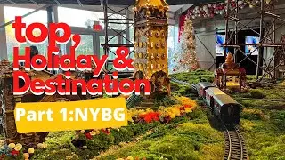[Holidays in NYC Part 1] Magical Holiday Train Show 2021-2022