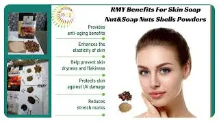 RMY Natural Soap Nuts Benefits for skin & RMY Bio Soap Nuts Shells Powder .
