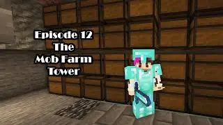 Minecraft 1.17 lets play EP 12 - The mini mob farm