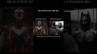 Frontend vs Backend Devs 😂 | Web Developer Brothers Coding Together