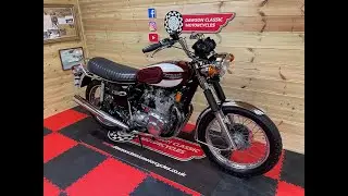 Triumph Trident T160 1975 sound & walk around