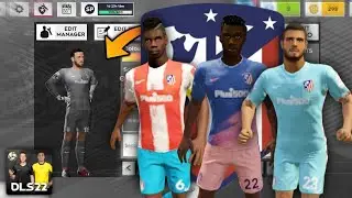 How To Get Atletico Madrid Fc 2021-2022 Kits In DLS 22...