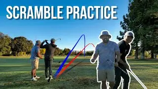 Practicing for a 2-Man Scramble Tournament!