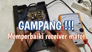 Memperbaiki receiver parabola matot gampang