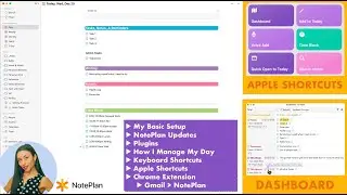 My Productivity Workflow 2025: Task Management + Apple Shortcuts + Gmail Chrome Extension w/NotePlan
