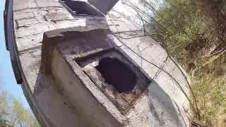 Der alte DDR Grenzturm - 25 Jahre nach dem Mauerfall