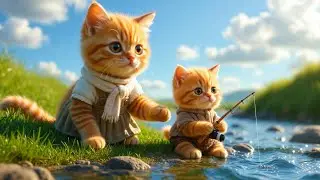 Mama Cat & Son&rsquo;s Epic Adventure: Fishing, Sea Fun, Zoo & Cozy Home Vlog 