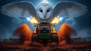 Night Plowing Mystery: She Found GIANT Animals in the Field! 🚜😱