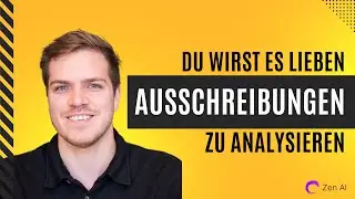 Ausschreibungen mit Zen AI finden und analysieren - ein &Uuml;berblick