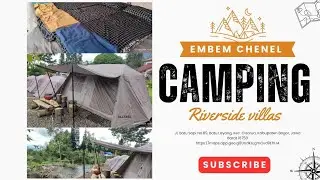 Camping riverside villas puncak Bogor