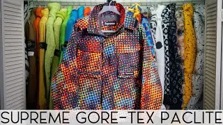 Куртка SUPREME GORE-TEX PACLITE &mdash; ГРААЛЬ! УЗОР &mdash; СУМАСШЕДШИЙ!🤯