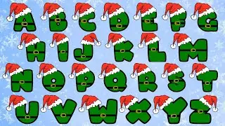 Christmas ABC Song 🔤 Learning A to Z Order 🎵 Educational Toddlers Songs!