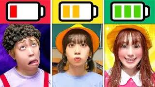 【寸劇】ママの元気がない？ママの充電切れちゃった＞＜元気いっぱいな幼稚園児がママの元気をチャージするぞ！ロボット小学生を元気にする方法とは…!?