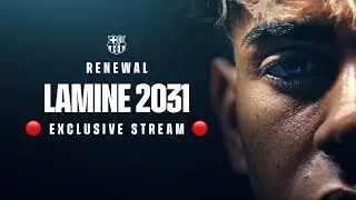 🔴 EXCLUSIVE LIVESTREAM: LAMINE YAMAL Signs his NEW CONTRACT for FC BARCELONA 📝🔵🔴