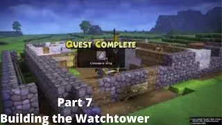 Dragon Quest Builders gameplay walkthrough part 7-Building the Watchtower