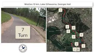 Westies 10km Handicap GorPor and map of course